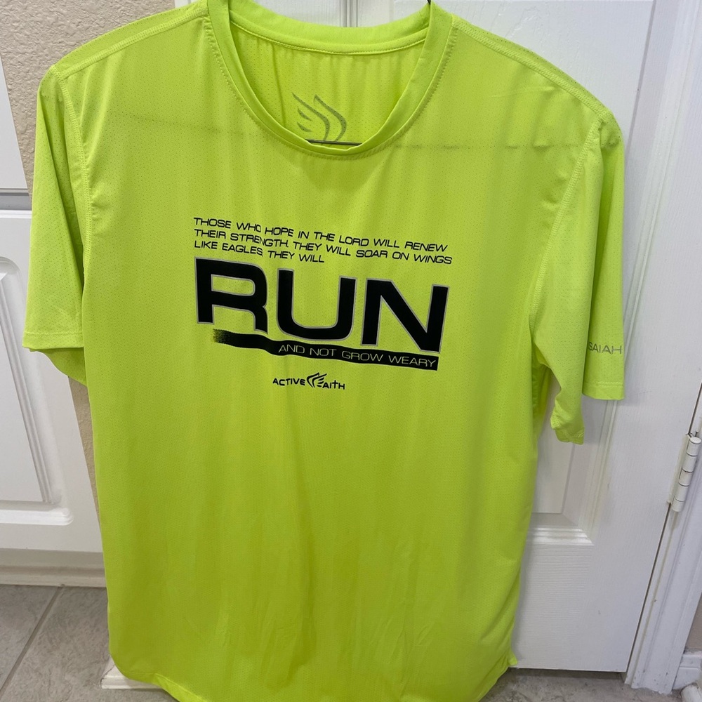 Men’s Active Faith Shirt - Adult Large